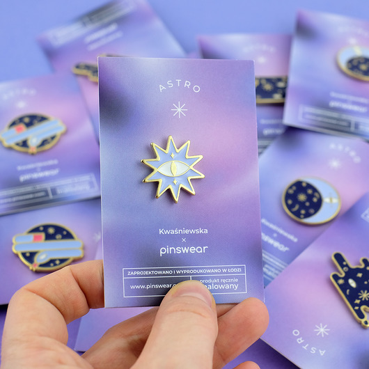 przypinki Pins "Gwiazda"