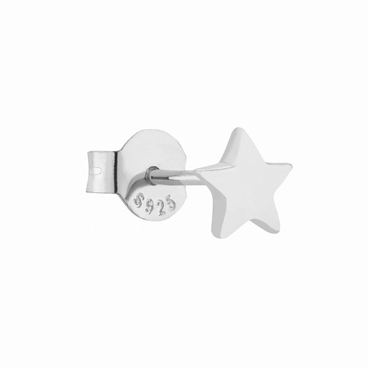 kolczyki srebrne Kolczyk Little Star Silver