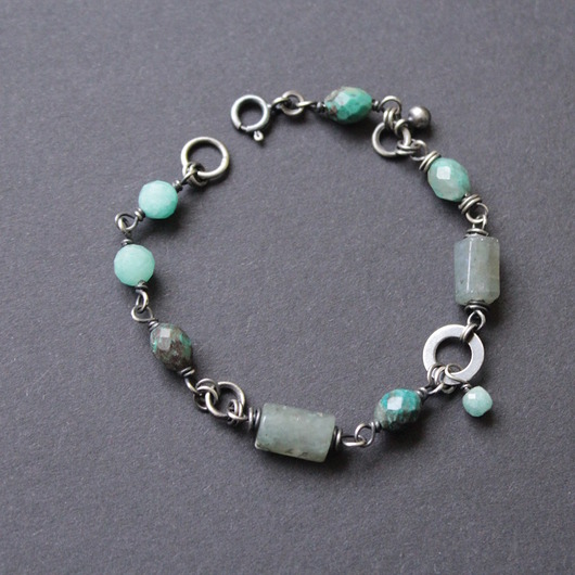 bransoletki z kamieni naturalnych Unikatowa bransoletka - Wielka moc minerałów XX