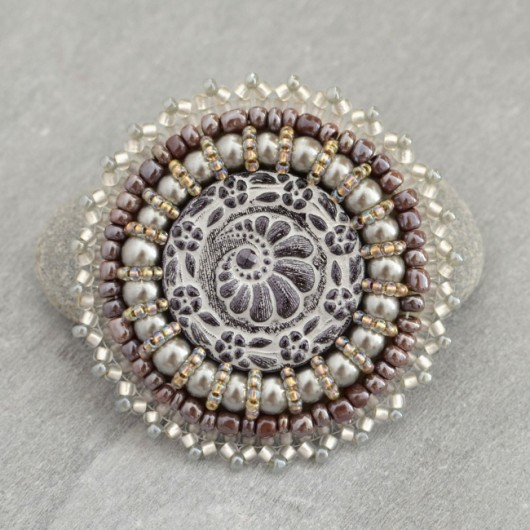 shiny buttons Made by Magda