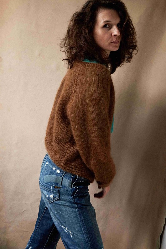 kardigany damskie Kardigan- bomber  Sanna  Moher & Jedwab