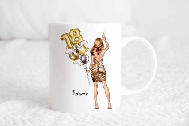 kubki Kubek urodzinowy dla koleżanki, dziewczyny, przyjaciółki