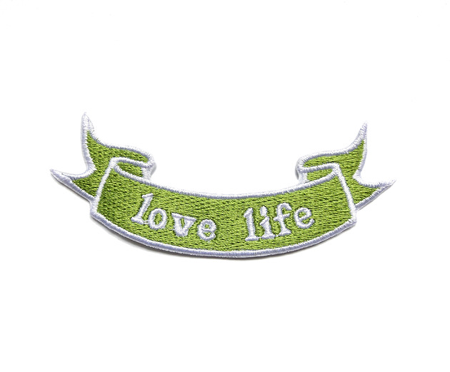 Naszywka Love Life HafnaHaft