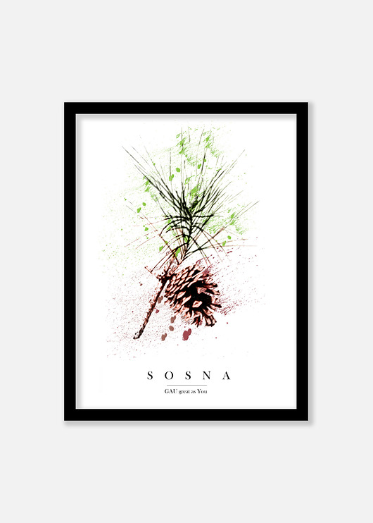 Sosna Plakat GAU Home