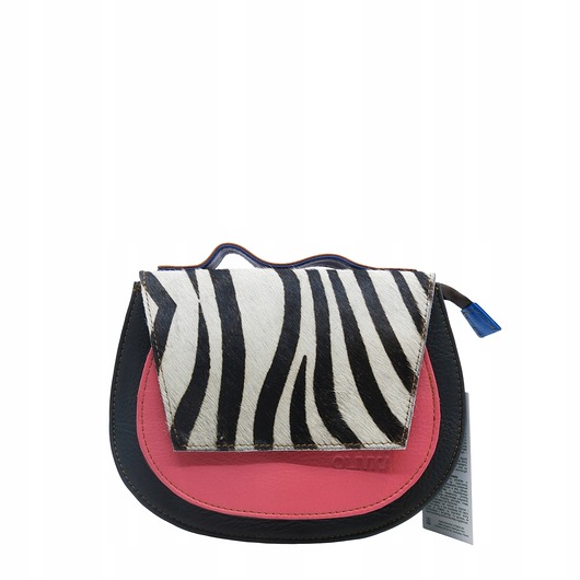 torby na ramię Torebka damska skórzana obrotowa klapka 4w1 rączka pasek OLIVKA