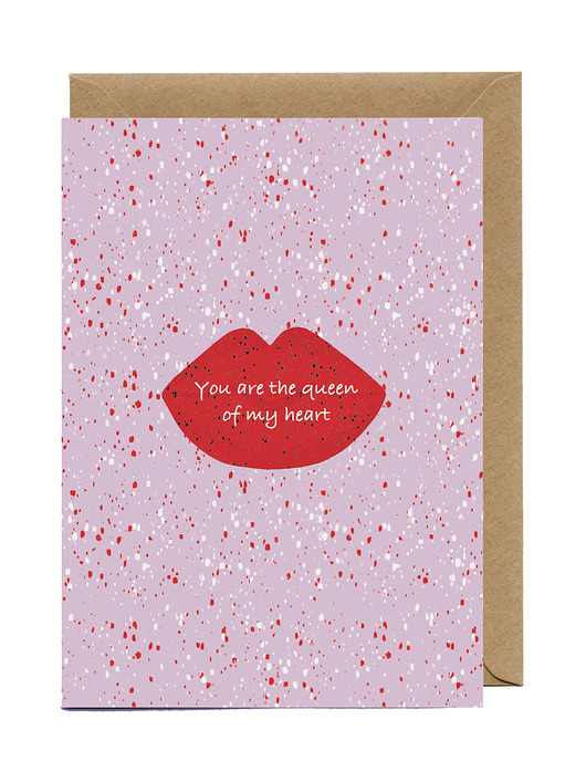 kartki okolicznościowe - wydruki Kartka miłosna Queen