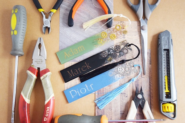 zakładki do książek Zakładka Imienna PERSONALIZOWANA - mechanika