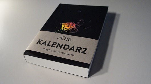 Kalendarz 2016 z rysunkami Antka Wajdy Tajne Komplety