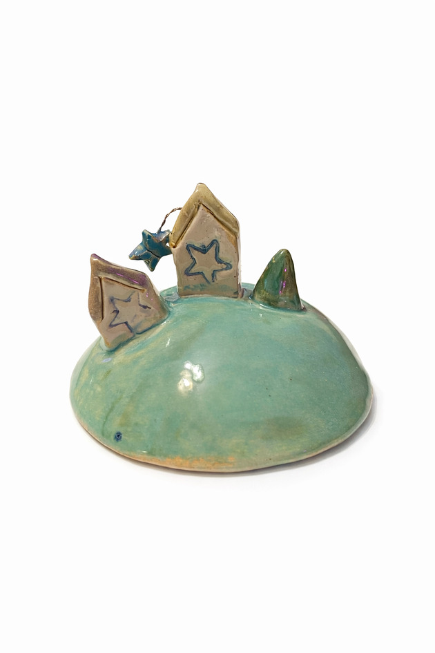 figurki i rzeźby Domek ceramiczny