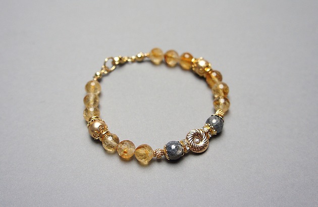 bransoletki z kamieni naturalnych Cytryn vol. 3 /23.11.24/ - bransoletka  - Szlachetna kolekcja