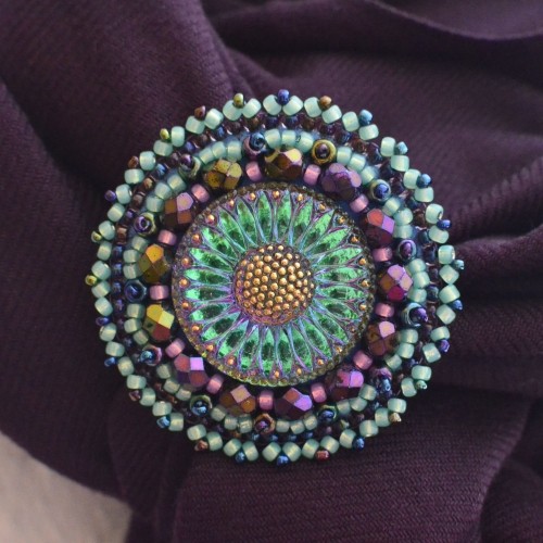 shiny buttons Made by Magda