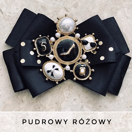 broszki Brosza z Ogromną dekoracyjną ozdobą Glamour