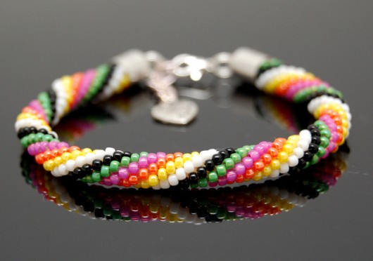 Bransoletka koralikowa multicolor MadeByInati