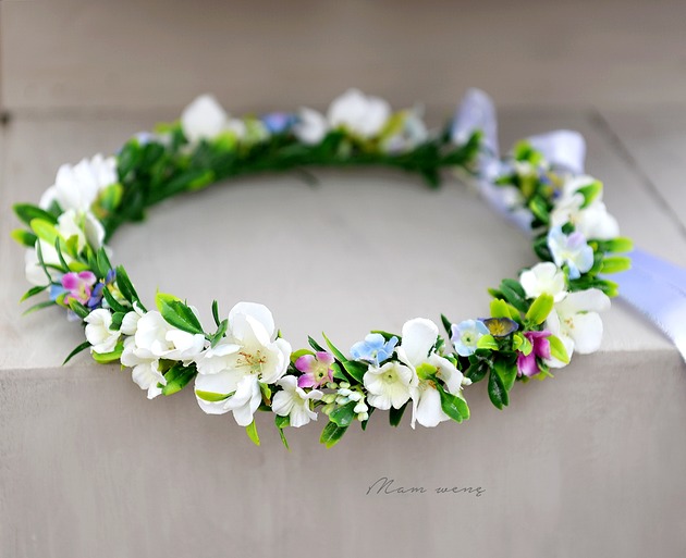 wianki komunijne Wianek komunijny