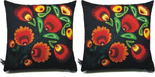 Dwie poduszki folk Gaul Designs