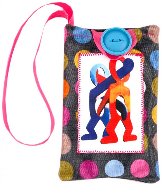 Etui Berlin w Kropki TWINS