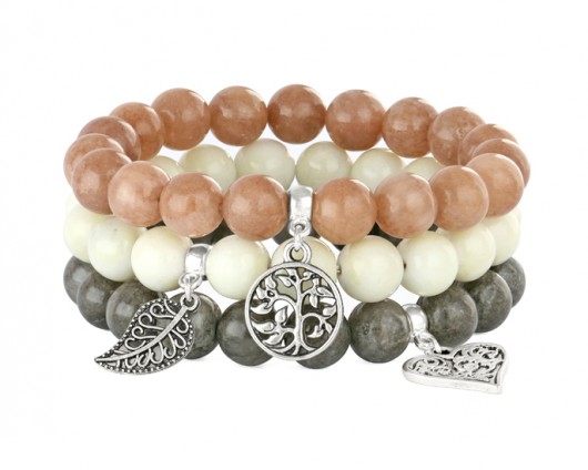 Minimalizm - Gray, Ivory & brown set.  Lavoga