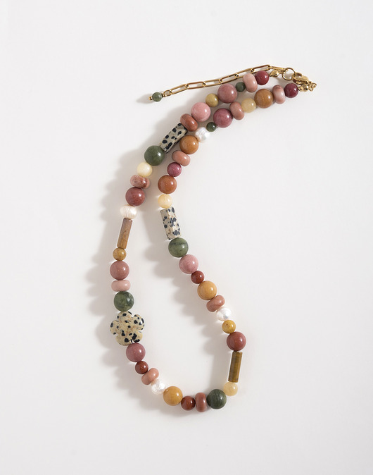 kolie Boho naszyjnik z kamieni naturalnych