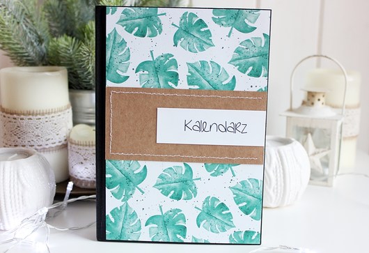 Liściasty kalendarz książkowy  papierkarnia