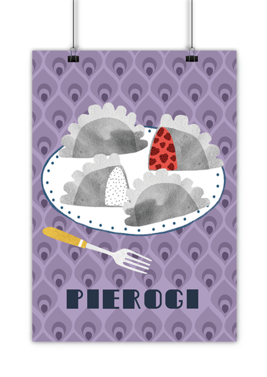 plakaty Plakat Pierogi