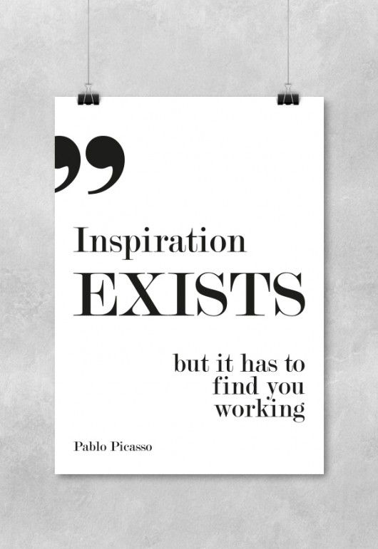 plakaty Plakat typograficzny 50x70 cm