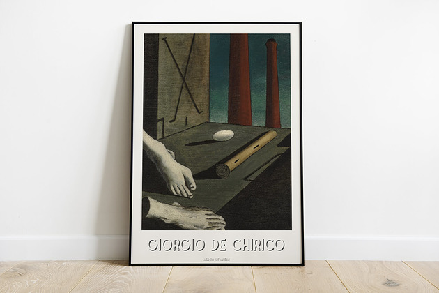 plakaty Giorgio de Chirico - Exhibition Poster