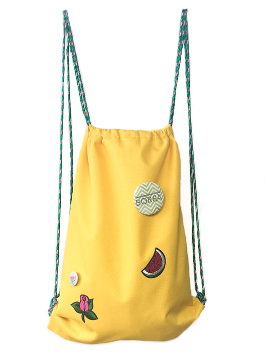 Gym Bag wodoodporny Yellow BORBA