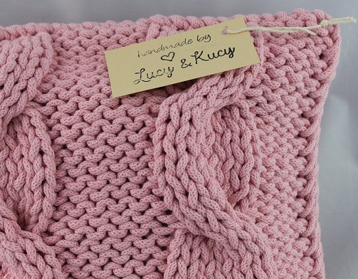 Poduszka Midium Pink LucyandKucy