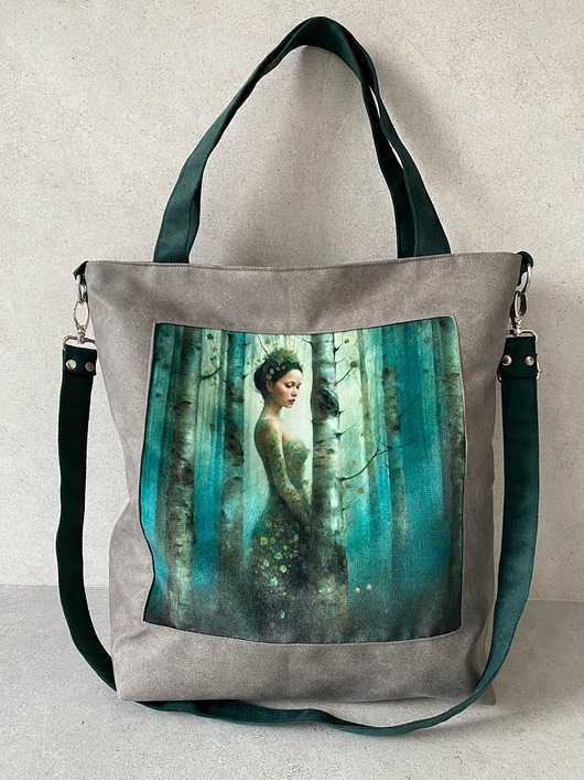 torby na ramię Duża torba na ramię - z serii Duchy lasu