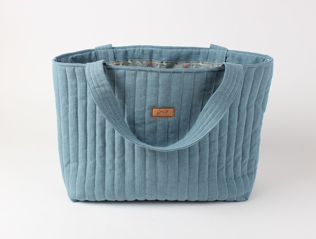 torby na ramię Torba lniana Everyday - niebieska