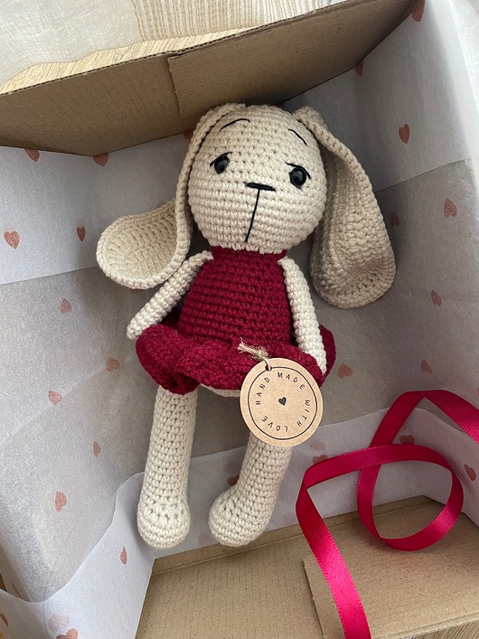 przytulanki dla niemowląt i dzieci Prezent krolisia na roczek,urodziny, chrzest święty, babyshower, mikołaj