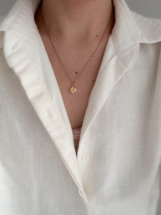 złote naszyjniki Limitowany Naszyjnik Perła