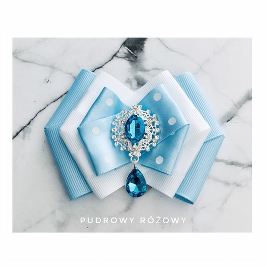 broszki Brosza  Baby Blue New