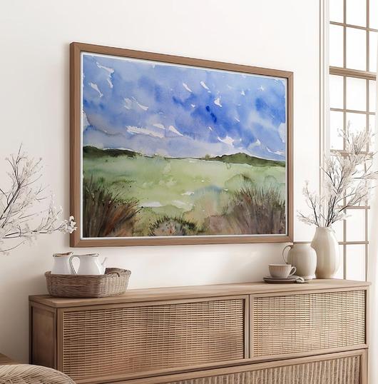 grafiki i ilustracje Plakat. Pejzaż