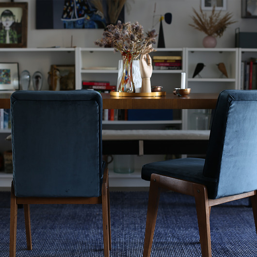 krzesła para foteli / krzeseł AGA po renowacji