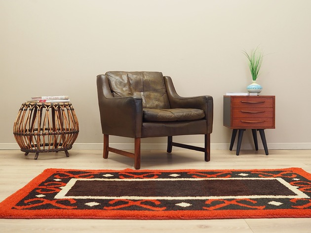 fotele Fotel palisandrowy, skandynawski design, lata 60, Fredrik Kayser, Vatne M
