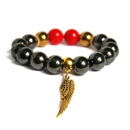 NEW! graphite, red & gold I kaktusia