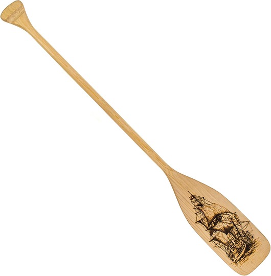 Ozdoby na ścianę Pagaj John Paddle Ozdoba Wypalany 110 cm - Dutchman Boat