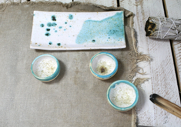 patery i talerze Mini zestaw ceramiczny