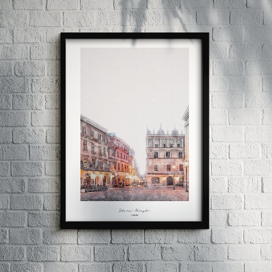 plakaty Plakat Lublin - Stare Miasto