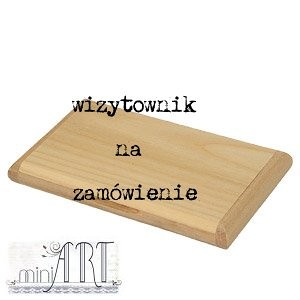 wizytownik na zamówienie miniart