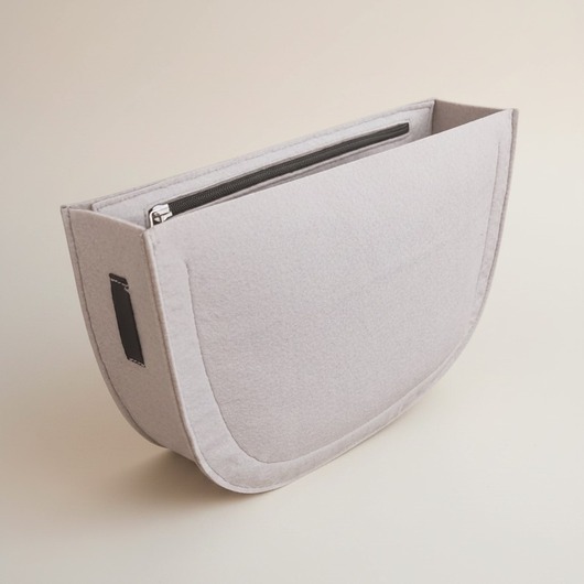 pokrowce i etui - organizery Filcowy organizer do torebki z zaokrąglonym dnem