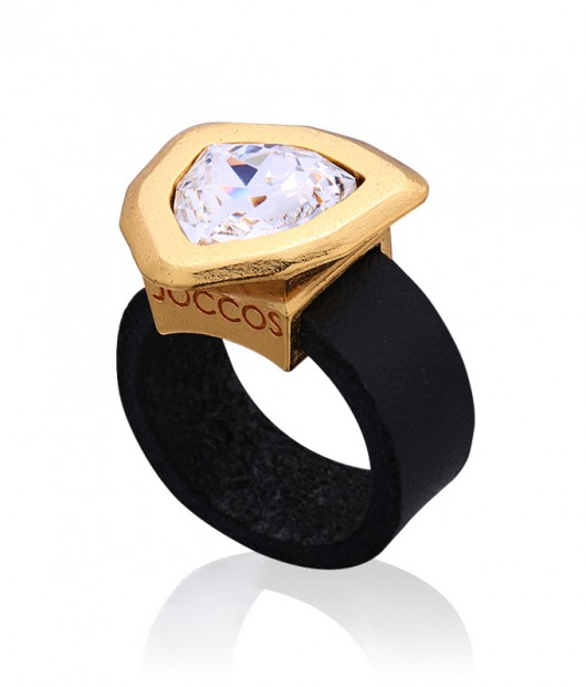 pierścionki złote Pierścionek Cameron Crystal Ring in Gold
