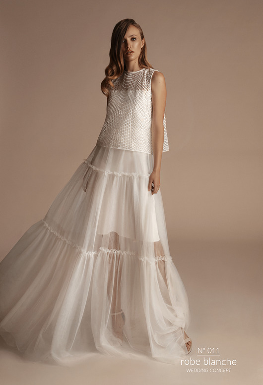 suknie ślubne N011 robe blanche