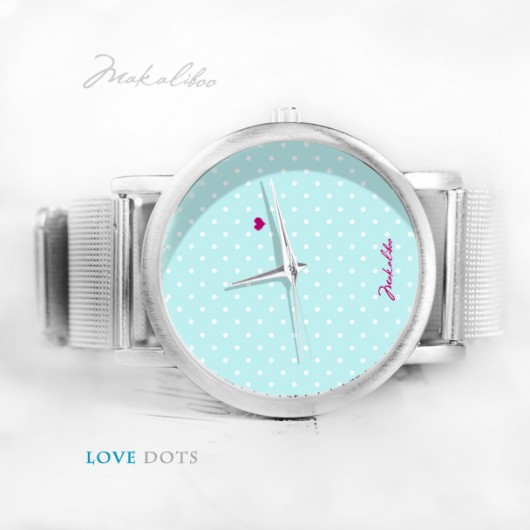 Love Dots - Turkusowy Makaliboo