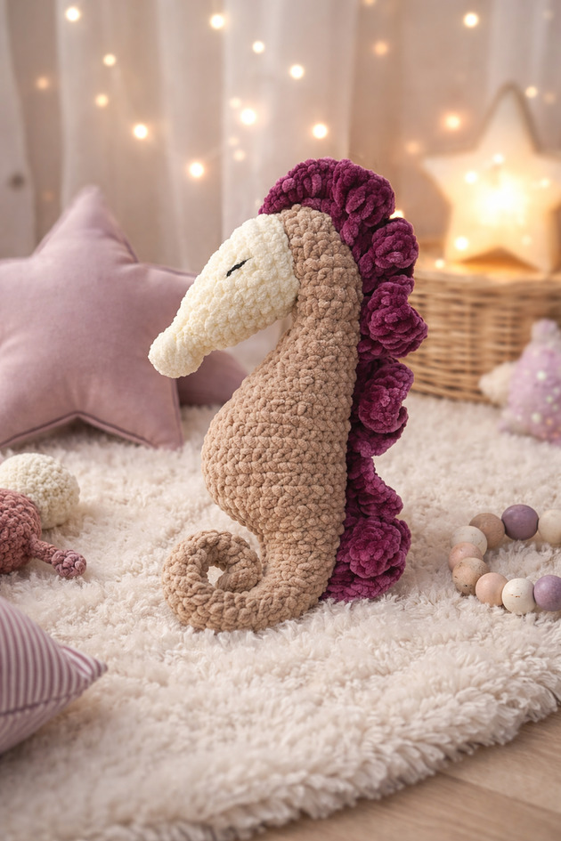 przytulanki dla niemowląt i dzieci Konik morski