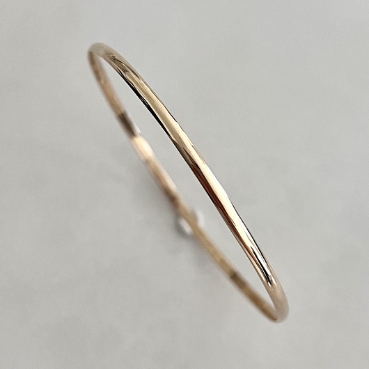 bransoletki złote Bransoletka sztywna koło z żółtego złota 7,90g