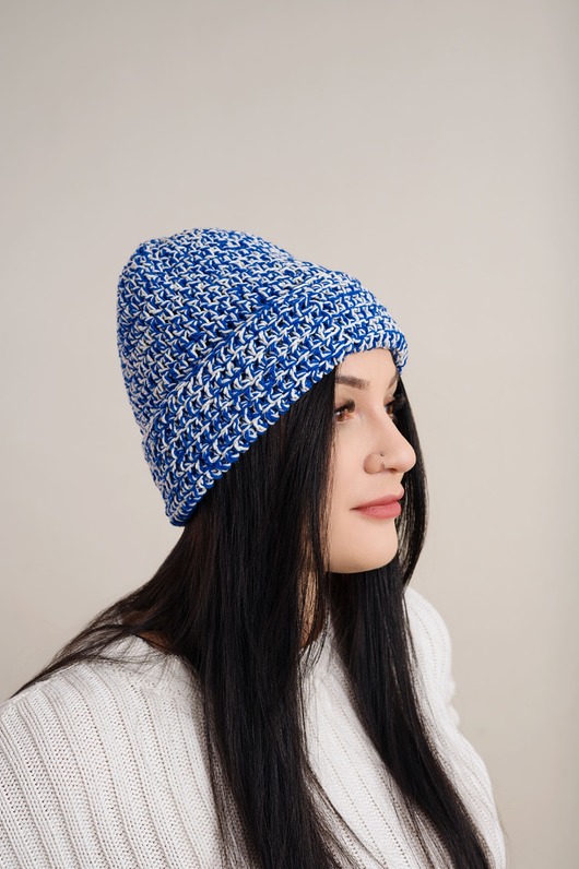 czapki damskie Czapka wywijana