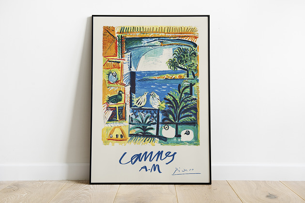 Pablo Picasso- plakat wystawowy Pas De LArt