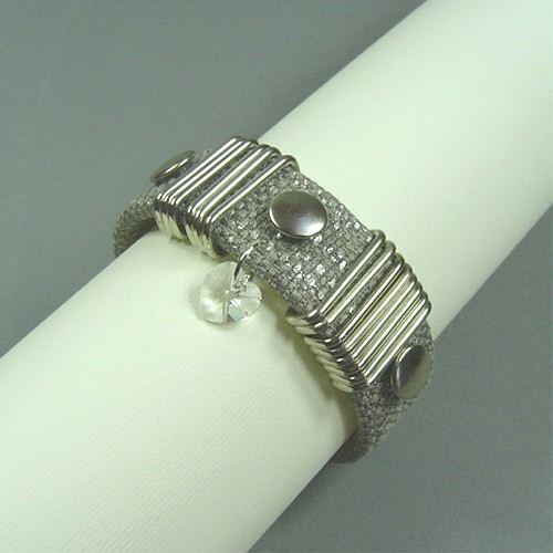 bransoletka urban chic - grey Inpamo